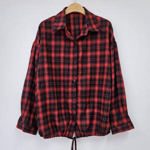 나야홍 / 아이우먼 그라데이션스트링셔츠 IRS858M509 빅사이즈