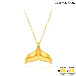 제메이스 24K순금 빅 골든테일 목걸이+24K순금 골드바 2종