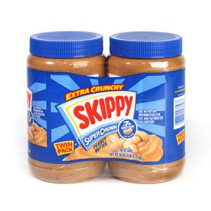스키피 땅콩버터 1.36kg x 2개- 크런치(청크)