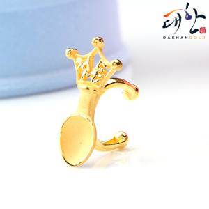 [대한골드]순금 금수저 왕관 첫돌 돌반지 3.75g 돌잔치 선물