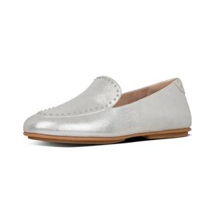 [핏플랍]핏플랍 레나 마이크로스터드 로퍼 슬립온 실버 Y51-011