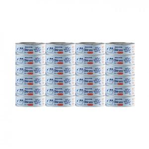 [24개세트] 네츄럴코어 네코야 참치&치어 캔 80g 강아지 간식