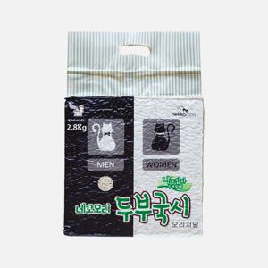 네꼬모리 두부국시 나노입자 오리지널 7L(2.8kg) 고양이 모래