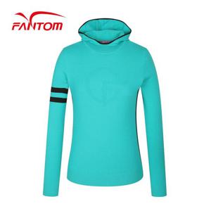 [팬텀] 여성 라인 배색 후드 긴팔 니트 221B3SR169_MT