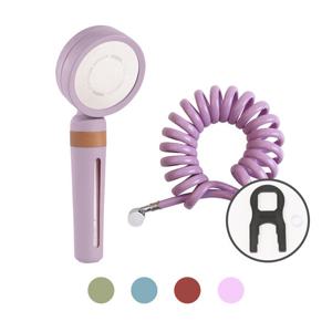 SF-S580W 블라썸 와이드 필터샤워기＋스프링 샤워호스 3m 세트