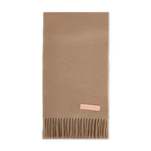 아크네 공용 로고 패치 웜 베이지 머플러 CA0281 AE2