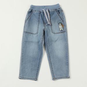 [지프키즈]곰와펜 8부 데님배기팬츠  KO2DPU755