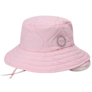 [핑골프][양말증정]여성 퀼딩 귀달이 패딩 버킷햇 121D4CP451_PK