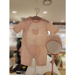 밍크뮤ch 25SS 신상)체크루루 세트우주복 3537004109 출산 백일 돌 조카선물