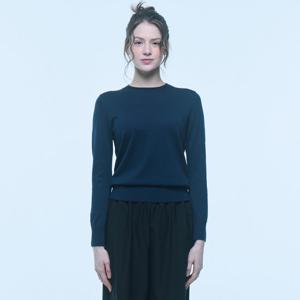 캐시미어 블렌디드 비키 풀오버 (ZFKKCN10BN-NAVY)