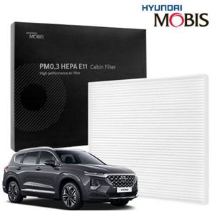 [오너클랜]인기상품 현대모비스 싼타페TM 에어컨필터 PM0.3 E11