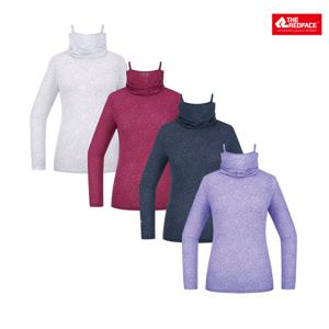 [레드페이스 본사] 아이스블로썸라인멀티넥우먼티셔츠 REWFTSMBE550