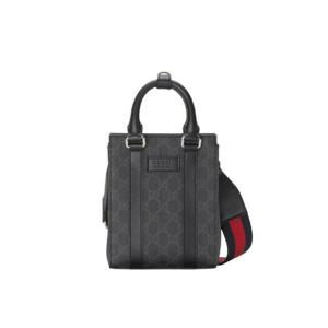 구찌 GG 슈프림 미니 토트백 블랙 696010-K5RLN-1095