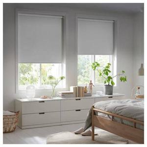 이케아 프리단스 암막블라인드 화이트 120x195cm 롤스크린 버티컬 커튼