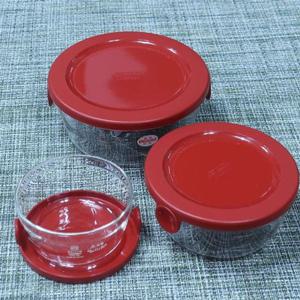 하리오 밀폐 용기 반찬통 찬기 보관통 김치통 3단