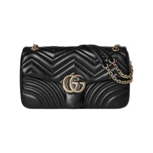 구찌 GG 마몽 라지 숄더백 블랙 838985-AAE38-1000