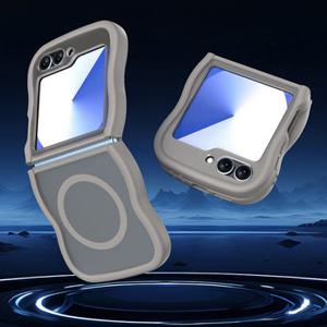 최신 귀여운 갤럭시 Z플립 케이스 웨이브 범퍼 맥세이프 / 핸드폰케이스 지플립7 6 5 4 3