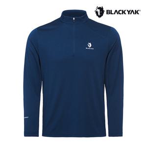 [블랙야크] (BY_1BYZTFU001_DB_) 남성 폴라텍 파워드라이 집업 긴팔티 1 1BYZTFU001_DB