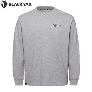 블랙야크 공용 가을 등산 라운드넥 티셔츠 히말라야 오복 라운드 긴팔티 1BYRTFU904MG