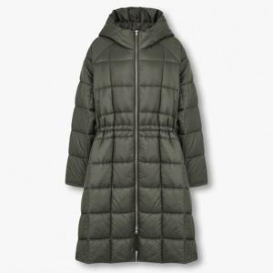 보브  (7124420503) 스퀘어 퀼팅 와이드 롱 패딩 점퍼