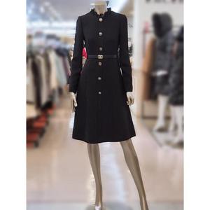 미니멈 세이브존03 미니멈 시스루 카라 하프넥 원피스 AWMYDGWO0810A