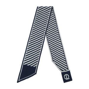 [루이까또즈(스카프)]쁘띠 니트 머플러 크리스티 네이비 2CMK487NA