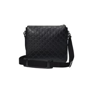 구찌 시그니쳐 메신저백 블랙 406410-CWCBN-1000