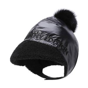 [마스터바니에디션] (421E4CP503)여성 폭스퍼 폼폼 덤블 안감 보닛햇