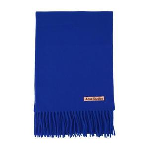 아크네 스튜디오 내로우 울 프린지 머플러 CA0218CLX ROYALBLUE