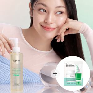 메이크프렘 안심 클렌징 오일 210ml (+안심팩 1매+인테카크림 10ml)