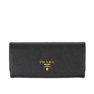 [로로모다] 프라다 사피아노 메탈 로고 장지갑/1MH132-QWA-F0002