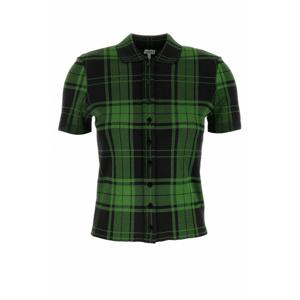 [LOEWE] 라프리마 여성 셔츠 S540Y55K08 GREENBLACK 체크 /2