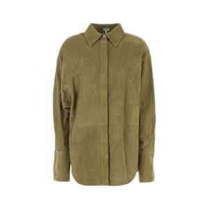 [LOEWE] 라프리마 여성 셔츠 S540Y31L24 SAGE 그린 /2