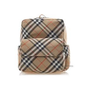 [버버리 키즈] FW24 아동 체크 나일론 백팩 8089846 C BACKPACK B9368