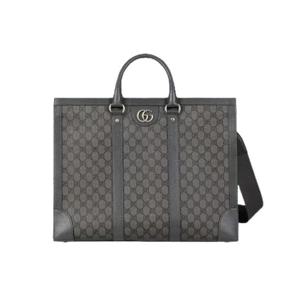 구찌 오피디아 라지 토트백 그레이 블랙 슈프림 724665-UULHK-8576