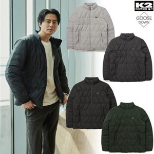 양말증정 남성 가을 겨울 행사 간절기 경량 심플 구스 다운자켓