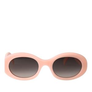셀린느 핑크 오벌 프레임 그라디언트 선글라스 CL40194U 74B 52