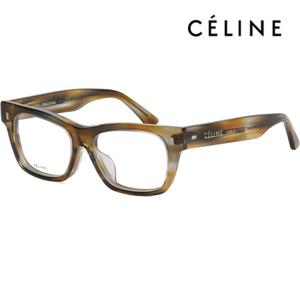 셀린느 안경테 CL50011F 055 투명 호피 뿔테 명품 패션 데일리 아시안핏