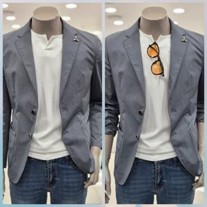 [트루젠]에어로 쿨 카치온 쿨터치 여름캐주얼 자켓(5UFJKM083)_D