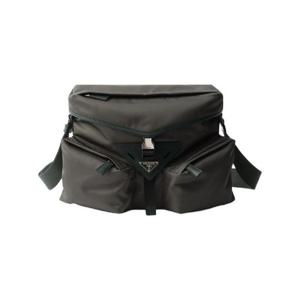 프라다 리나일론 앤 레더 숄더백 포레스트 그린 2VD062-2DW3-F0414