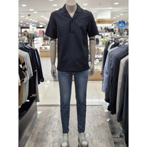 [트루젠]쿨터치 에어홀 반오프 세미 오버 반팔 셔츠F5CRM041링클