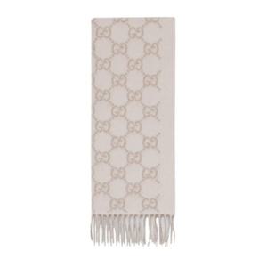 구찌 머플러 스카프 8123173GAC0 9165 White