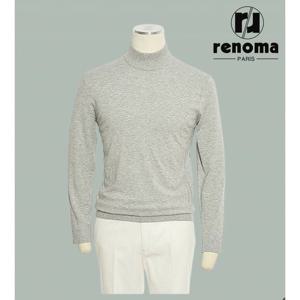 [레노마캐주얼]FW 가을겨울 신상품 부드러운촉감 그레이 프리미엄 반터틀넷 RRCIKT92A