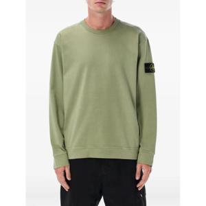 스톤아일랜드 크루넥 코튼 스웨트셔츠 S156100075S0A50V0055