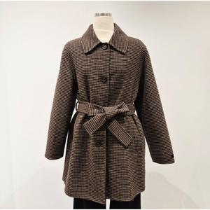 [비지트인뉴욕]링컨 체크 벨티드 하프코트 VBBHC74