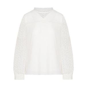 샤트렌 소프트 라운드넥 블라우스_HCCFBL103