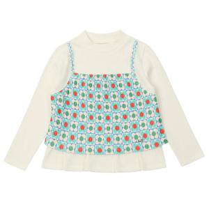 [티파니(정상)]IV 레이어드 티셔츠(T36KKT070)