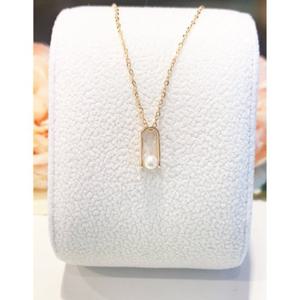 미니골드 14k 리젯 펄 팬던트 PETS4213