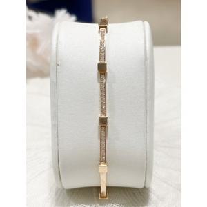 미니골드 14k 아델라 엘리아 스틱 팔찌 BJUS4061