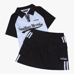 [더데이걸][모다울산]반팔카라포켓스커트세트 TGMS253Y8_US